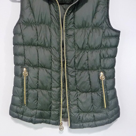 MICHAEL KORS PACKABLE DOWN VEST XS - Picture 5 of 12